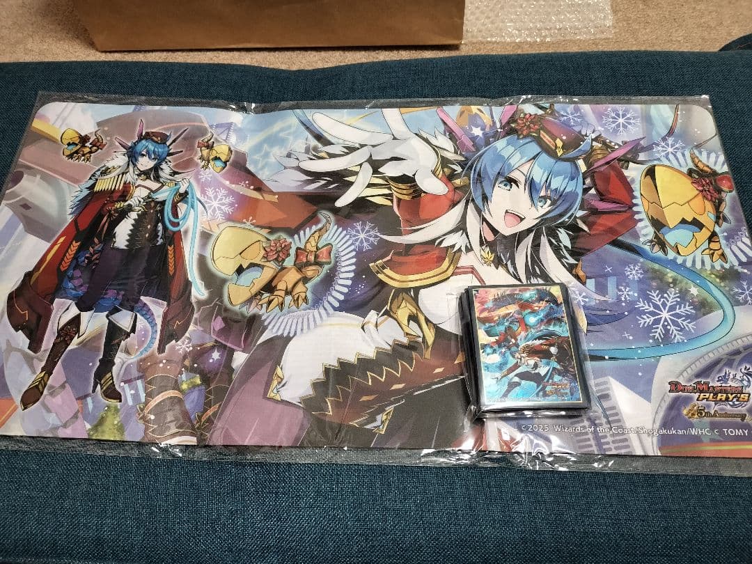 デュエプレフェス　永久龍程式Q.E.D.=X 　プレイマット・スリーブ　セット 2026年最新】QED プレイマットの人気アイテム - メルカリ