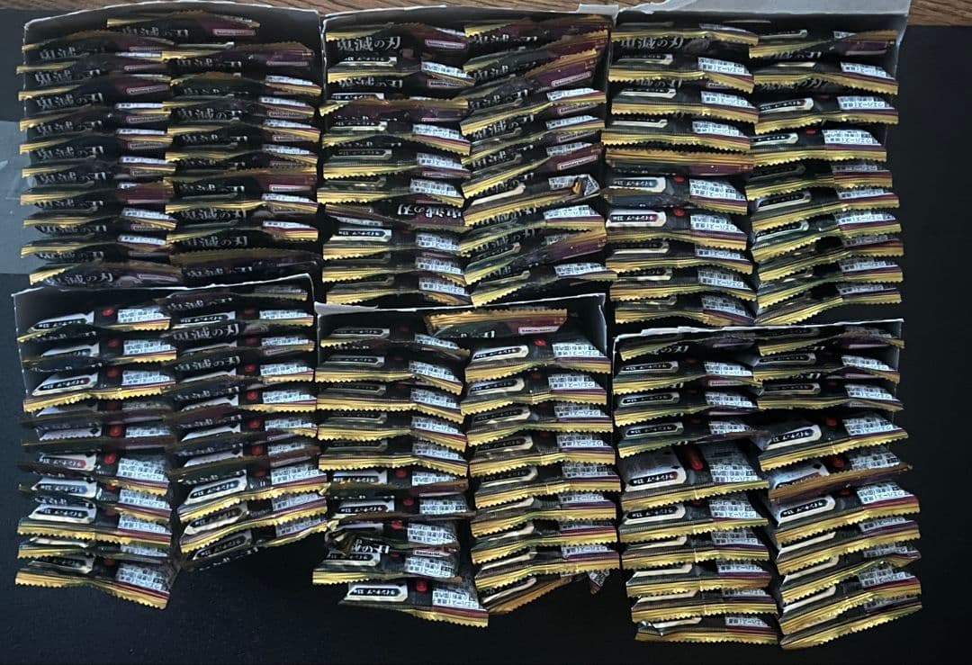 鬼滅の刃 ウエハース10 6box分 120パック　⑤ にふぉるめーしょん 鬼滅の刃ディフォルメシールウエハース 其ノ八