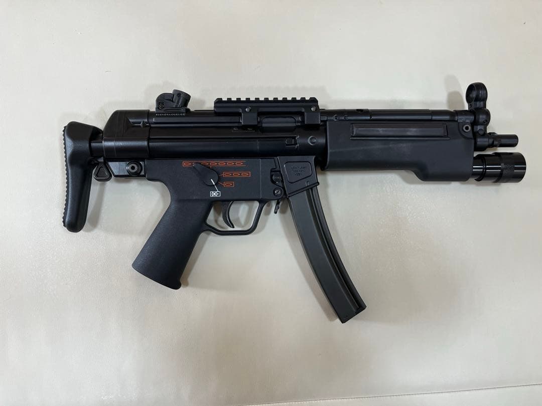 次世代電動ガン MP5A5 ライトハンドガード 次世代MP5 A4/A5 SIGスタイル MLOKハンドガード | A.T.R.D 【サバゲー