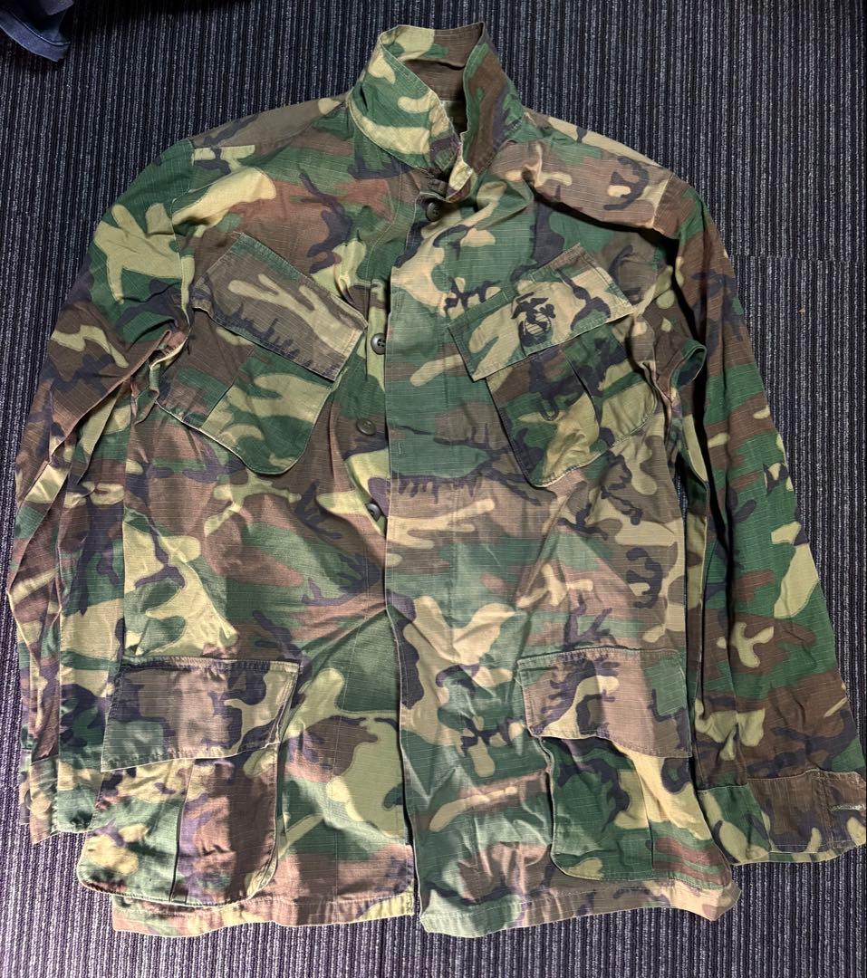 ベトナム戦争　USMC リーフパターン上下セット　実物 ミリタリーリアルアクションフィギュア ベトナム戦争 リーフパターン