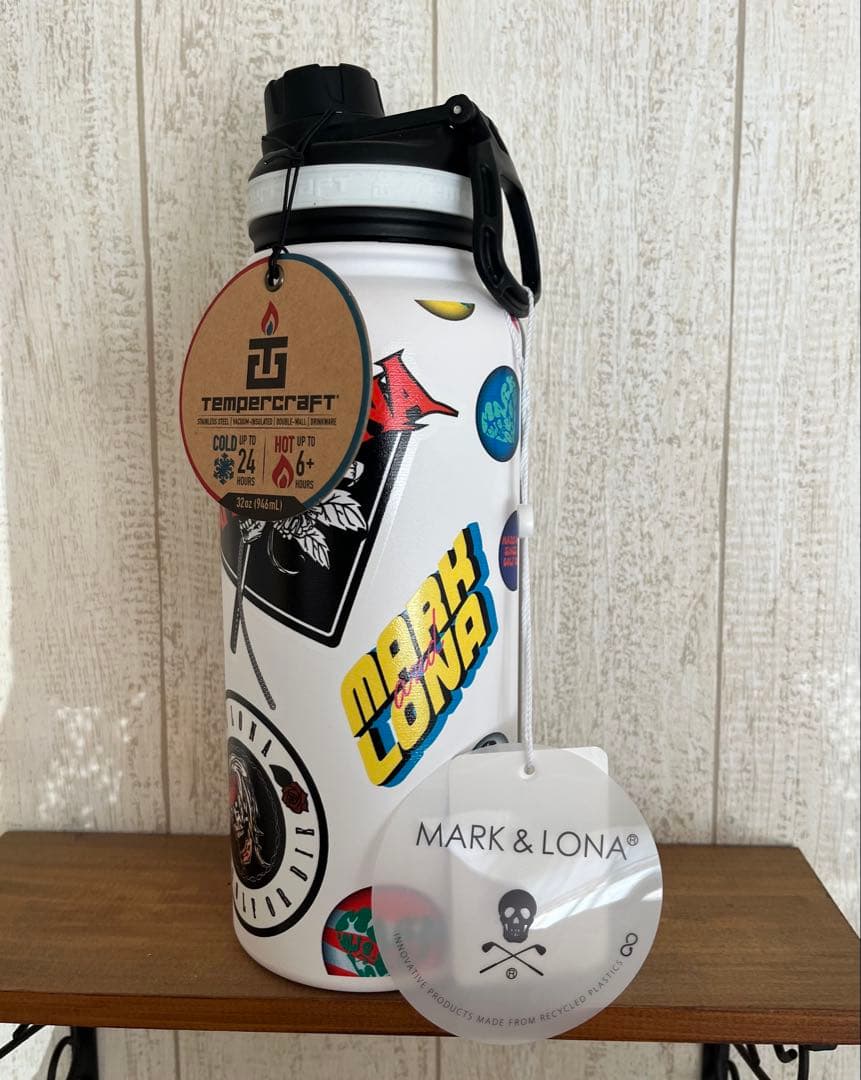 MARK&LONA Tempercraft コラボ 水筒 32oz（946ml） 32 oz. SS ヴァキュームボトル(O/S Navy (Carbon))│コロンビア