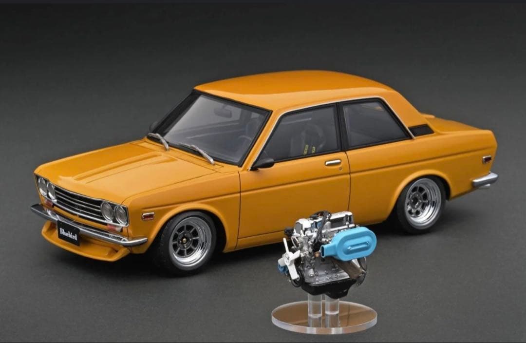限定 新品 ダットサン ブルーバード 510 1/18 イグニッションモデル 予約 イグニッションモデル1/18 ダットサン ブルーバード 510 (ライト