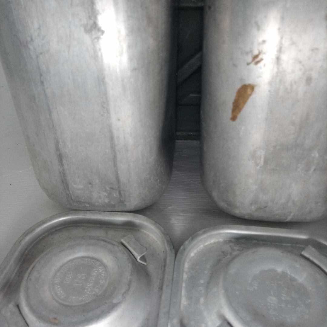 1962年】US製 ミリタリーコンテナ オリーブドラブ フードコンテナ*AE6