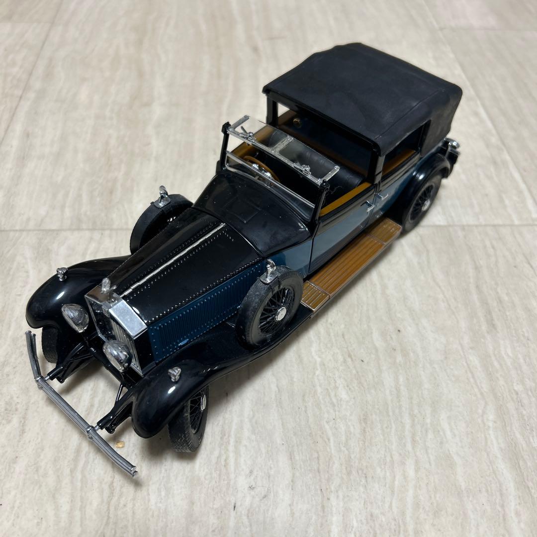 自動車 FRANKLIN MINT 1929 ROLLS-ROYCE PHANTOM 1929 Rolls Royce Phantom I Cabriolet De Ville Red in 1:24 scale by