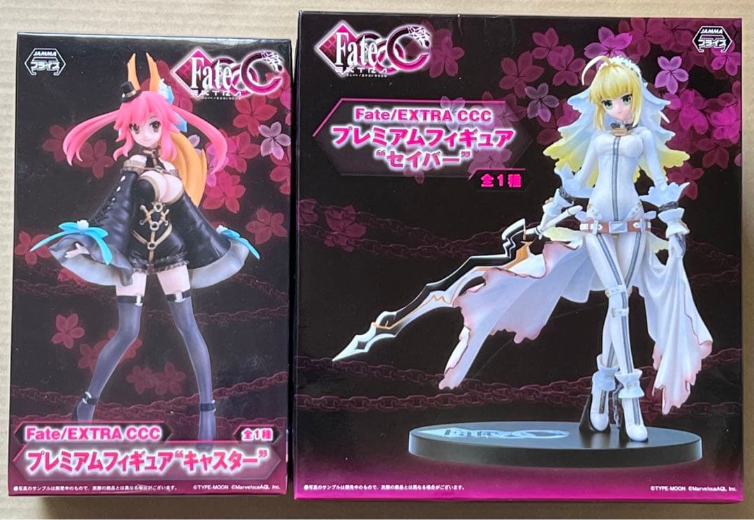 Fate/EXTRA CCC セイバーとキャスター2体セットプレミアムフィギュア 715YXlHTVVL._AC_UF894,