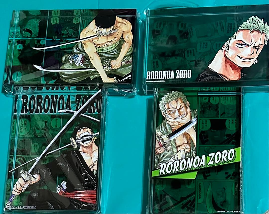 ワンピース　ゾロ　バースデー　アクリルブロック ONE PIECE ワンピース ゾロ アクリルブロック バースデー アクスタ