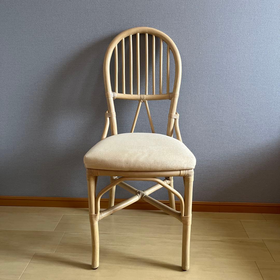 CASABLANCAカサブランカ ラタンチェア椅子イス1脚のみ(複数在庫あり)③ 2026年最新】カサブランカ チェアの人気アイテム - メルカリ