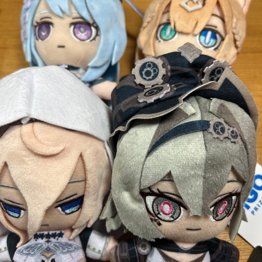崩壊3rd GiGO ぬいぐるみキャラクターフルコンプリート4体セット 崩壊3rd ぬいぐるみ～GiGOグループのお店限定～ | オンラインクレーン