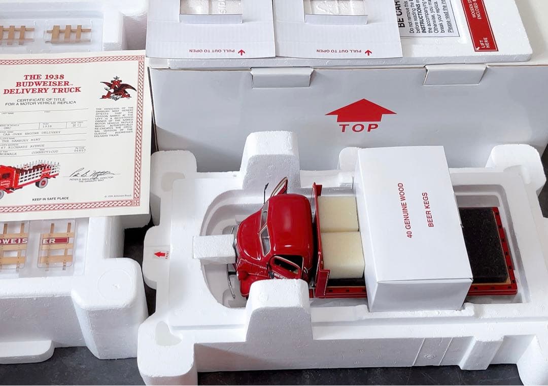 ダンバリーミント Budweiser Delivery Truck 1/24 1933 International Budweiser Delivery Truck-danbury Mint-diecast 1
