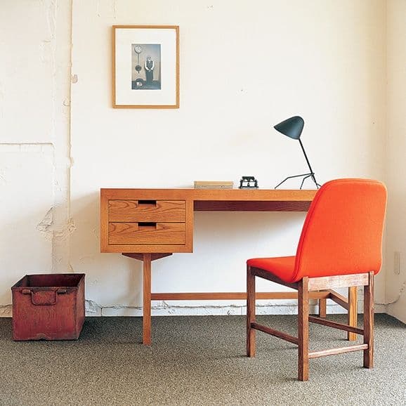 IDEE　ANTON DESK　イスセット ANTON DESK ANTON brown｜テーブル・デスク一覧｜IDEE SHOP Online