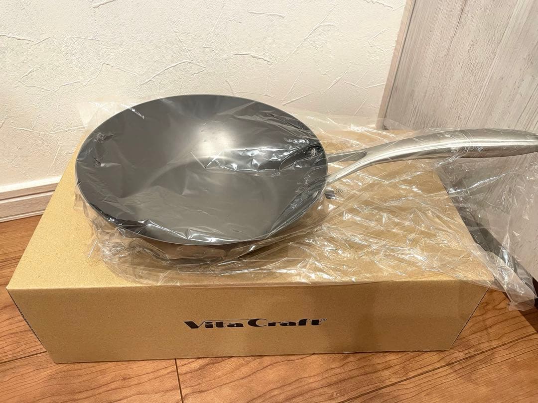 VitaCraft ウォックパン 24cm 未使用 ユアサプライムス.com｜ビタクラフト スーパー鉄 ウォックパン 24cm No