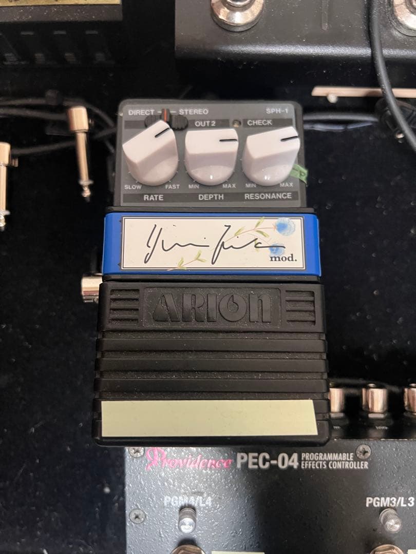 ギター ARION SPH-1 TK mod ARION“SPH-1 STEREO PHASER” & Soul Power Instruments“SPH-1 TK mod
