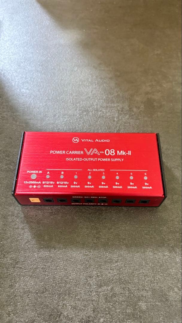 ギター VITAL AUDIO / VA-08 MkII VITAL AUDIO「VA-08 MKII」レビュー：ノイズレスでピュア！なパワー