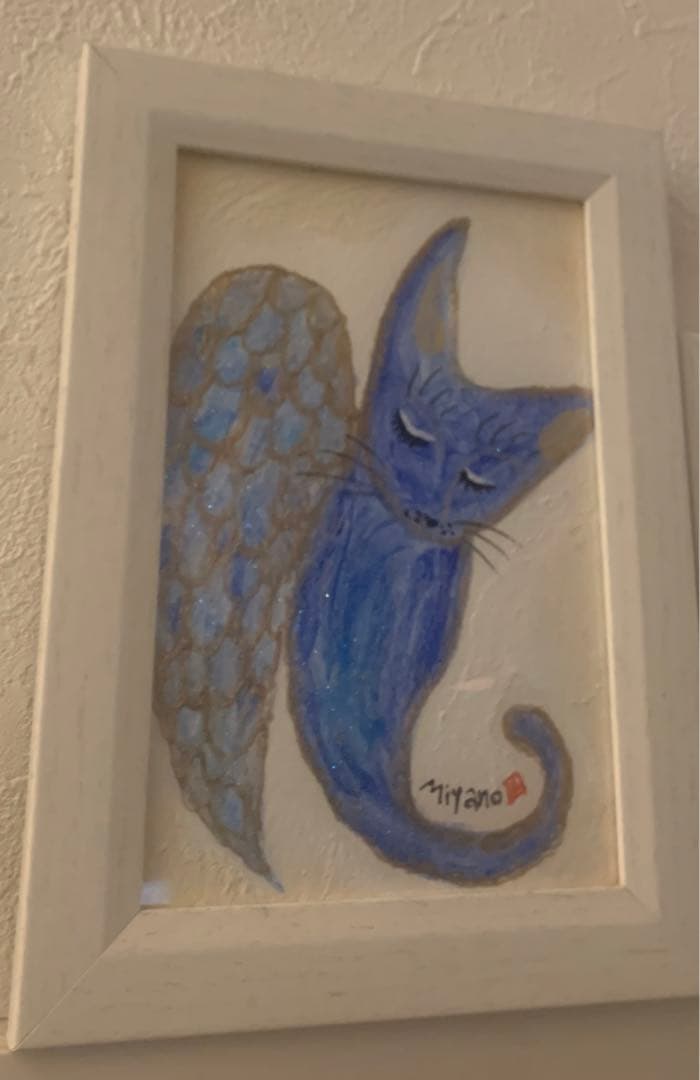 加悦雅乃　直筆　絵　ラスト1点　猫猫寺 加悦 雅乃 | 猫猫寺 開運ミュージアム｜「猫」をご本尊とした世界初の