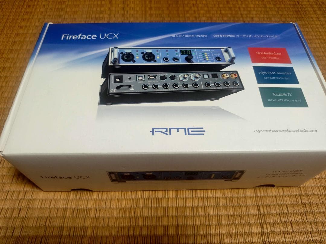 DTM・DAW RME Fireface UCX DACレビュー RME Fireface UCX | 音工房Zのブログ