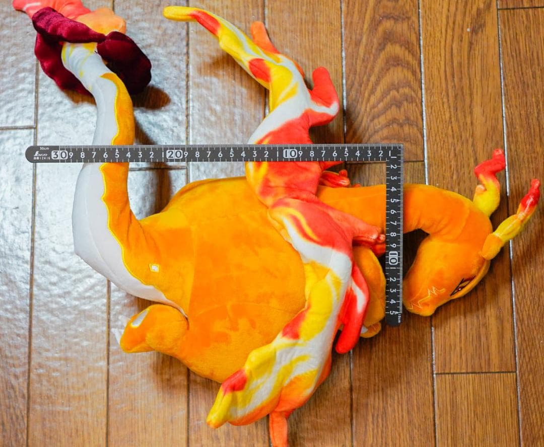 リザードン ぬいぐるみ キョダイマックス 特大 38㎝ リボン袋付【残3