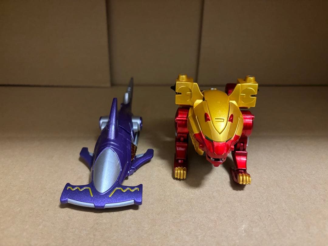 ガオレンジャー　パワーアニマル　2個セット　ガオライオン　ガオハンマーヘッド 人生に玩具あり（旧） 【ガオレンジャー・パワーアニマルシリーズ1】