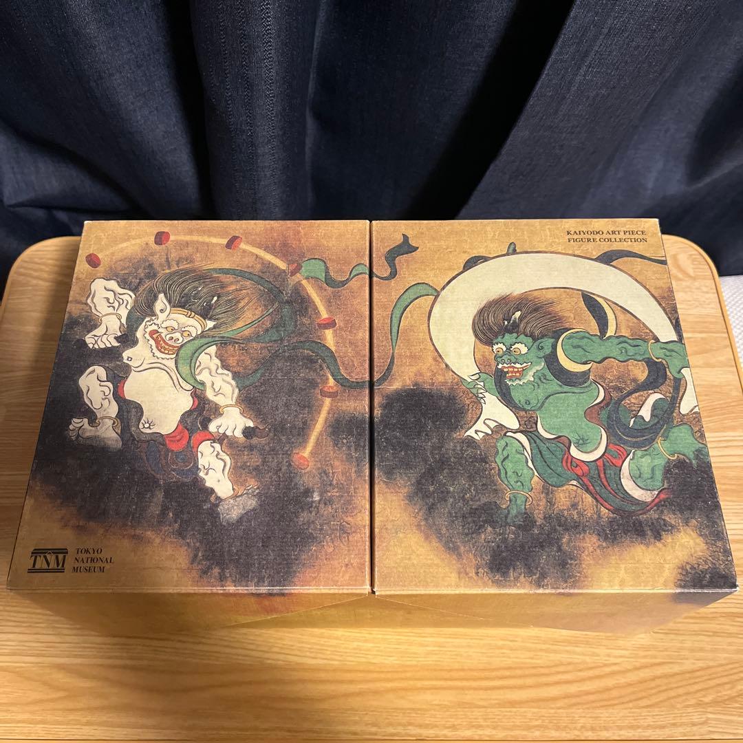 ★海洋堂　風神雷神　フィギュア　東京国立博物館公式 海洋堂美術立体図鑑 「風神雷神」 東京国立博物館公式フィギュア