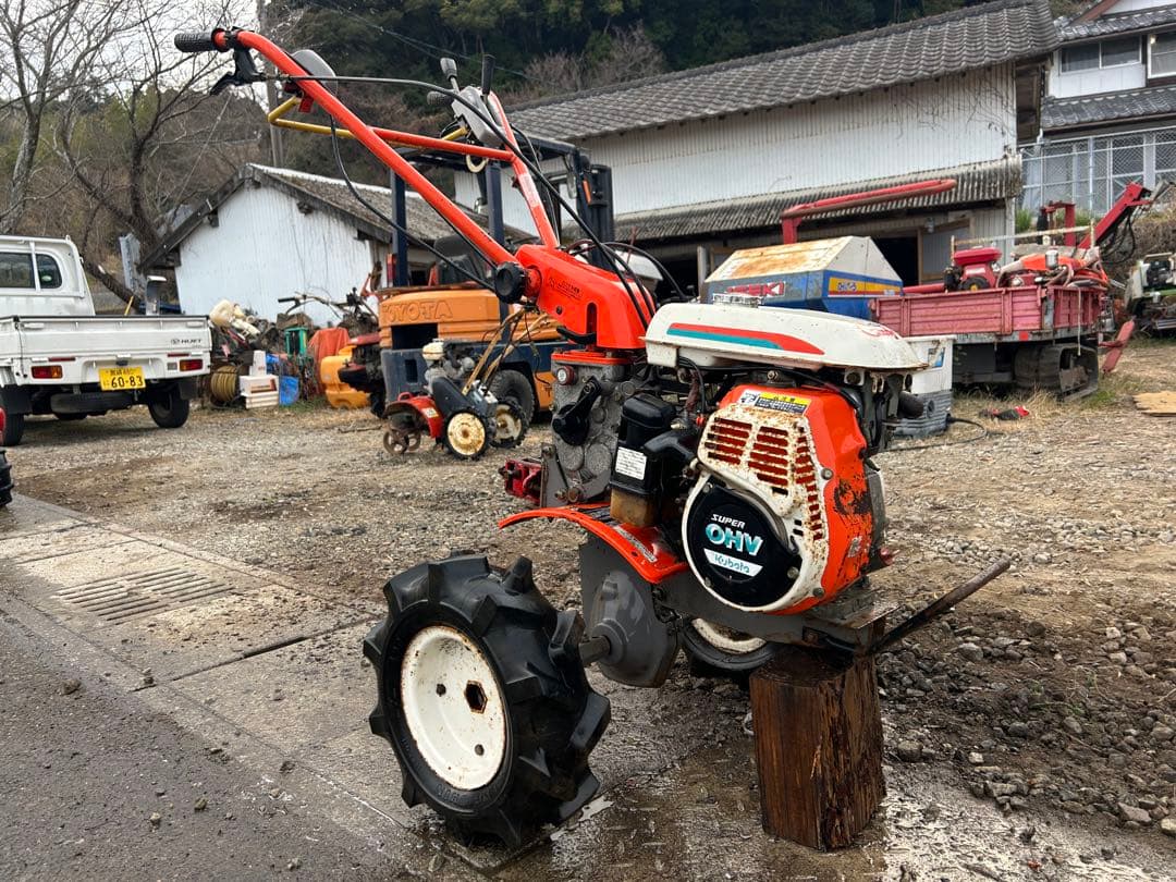 宮崎 クボタ 管理機 耕運機 TA6 畝立て 6馬力 家庭菜園 耕幅約500mm
