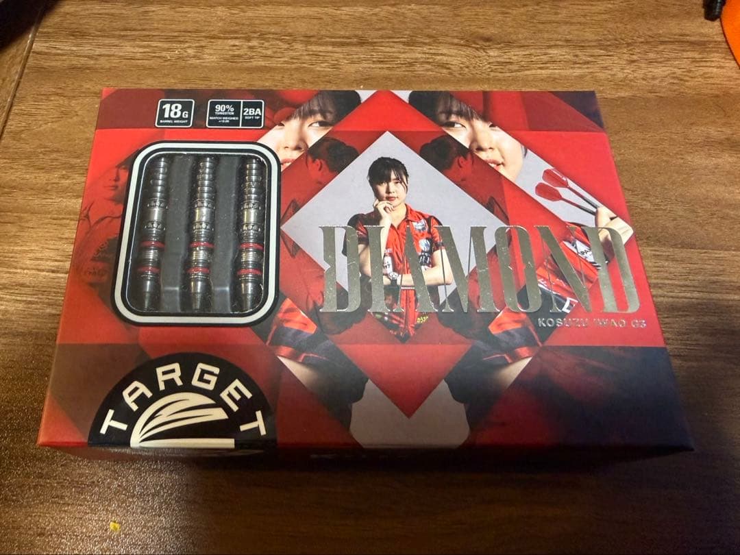 【送料込】ターゲット　ダイヤモンド G3 2BA ターゲット ダイヤモンド G3 2BA18g いわお小鈴選手 ダーツ バレル