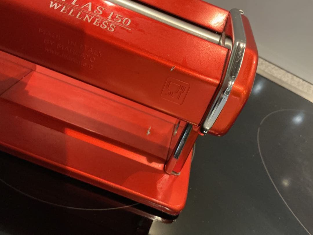 Marcato Atlas150 パスタマシン オレンジ色 マルカート 製麺機 - メルカリ