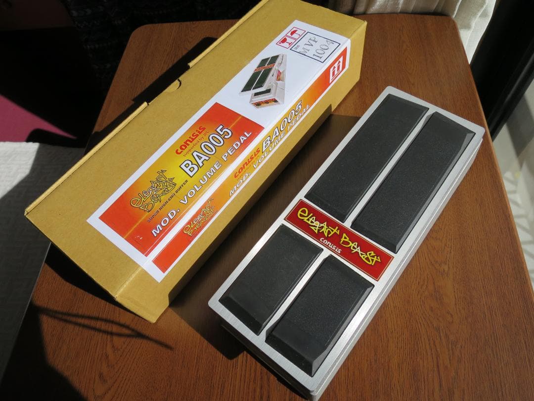 CONISIS BA005 Elegant Beast Mod Volペダル Elegant Beast MOD Volume Pedal BA005 ダイレクト(チューナ