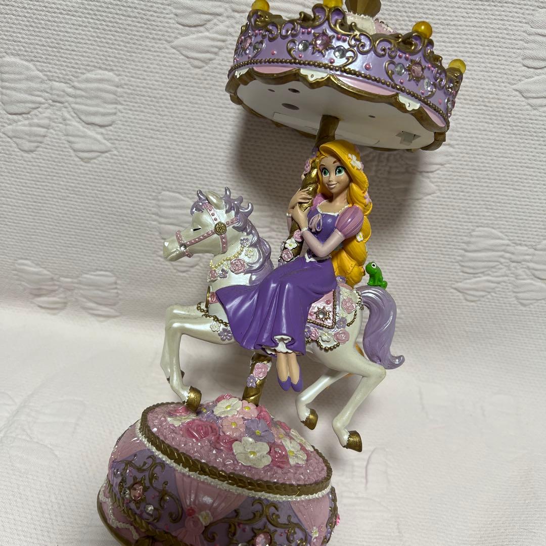 ラプンツェル オルゴール メリーゴーランド 回転木馬 完売品　廃盤　レア ラプンツェル オルゴール メリーゴーランド 回転木馬 完売品 廃盤 レア