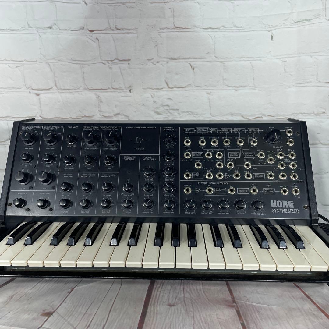 【希少品】KORG コルグ　アナログシンセサイザー　MS-20 前期型 History | MS-20 mini - MONOPHONIC SYNTHESIZER | KORG (Japan)