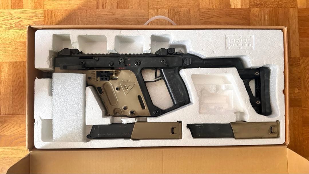 クリスベクター　タンカラー　ガスガン クリスベクター タンカラー ガスガン ガスガン KRYTAC KRISS VECTOR