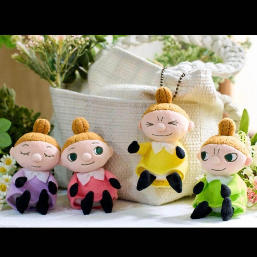 【新品未使用】ムーミンショップ限定 リトルミイのきょうだいたち マスコット 4点 ムーミンショップ最新情報】大人気！「リトルミイのきょうだいたち