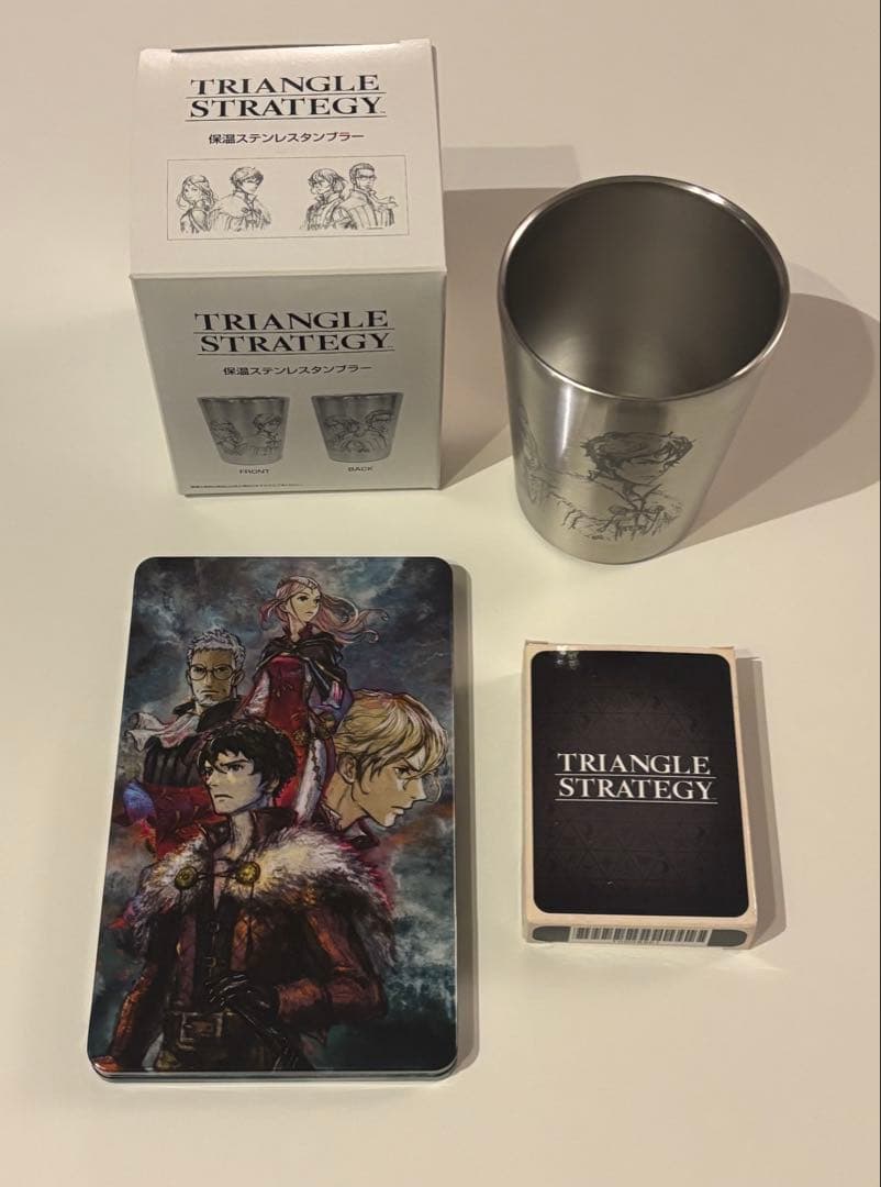 【非売品】トライアングルストラテジー トランプ ケース タンブラー 3点セット Amazon.co.jp: Cwdew (キューデュー) トランプケース 3個入り